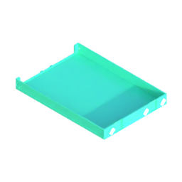 Render of MODULITH 240 Decor Drawer - 2W-0.5H